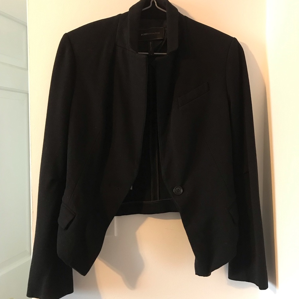 BCBG MAXAZRIA Black Blazer Size Small